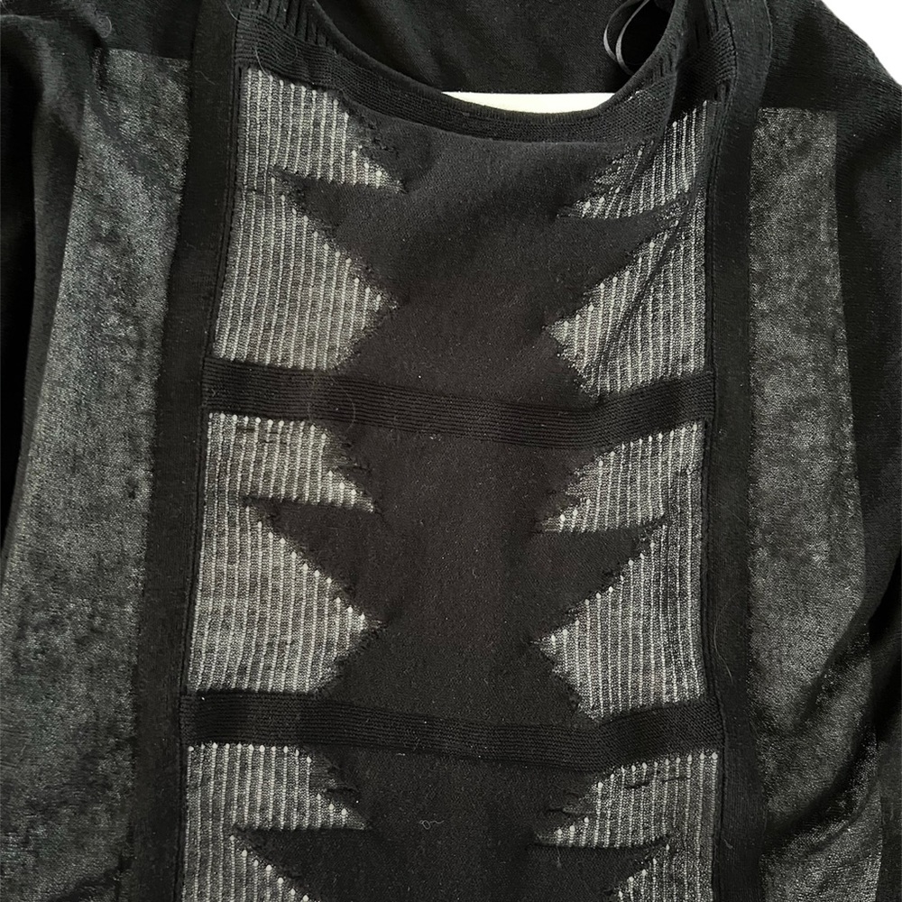Rachel Roy Geometric Tunic/sweater